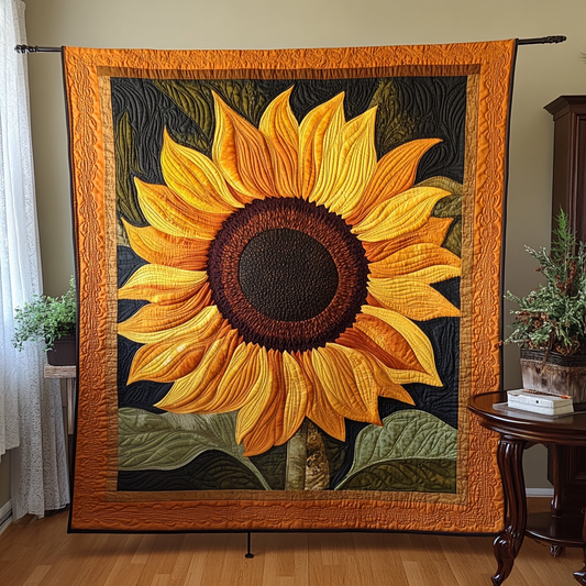 Sun Kiss Quilted Blanket - Throw (55" x 60")