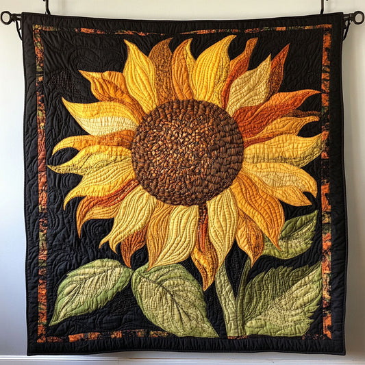 Sunflower Bloom Quilted Blanket - Baby (30" x 40") - Pack 1