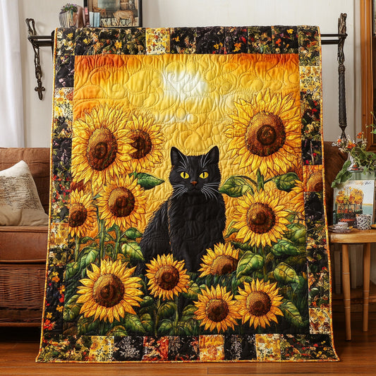 Sunflower Gaze Quilted Blanket - Baby (30" x 40") - Pack 1