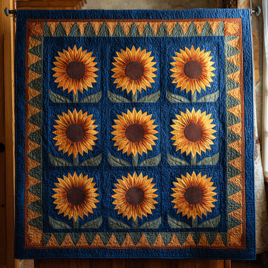 Sunflower Harvest Quilted Blanket - Baby (30" x 40") - Pack 1