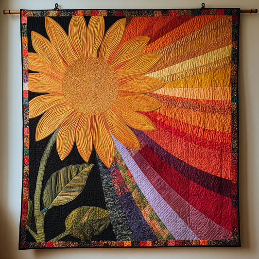 Sunflower Radiance Quilted Blanket - Baby (30" x 40") - Pack 1