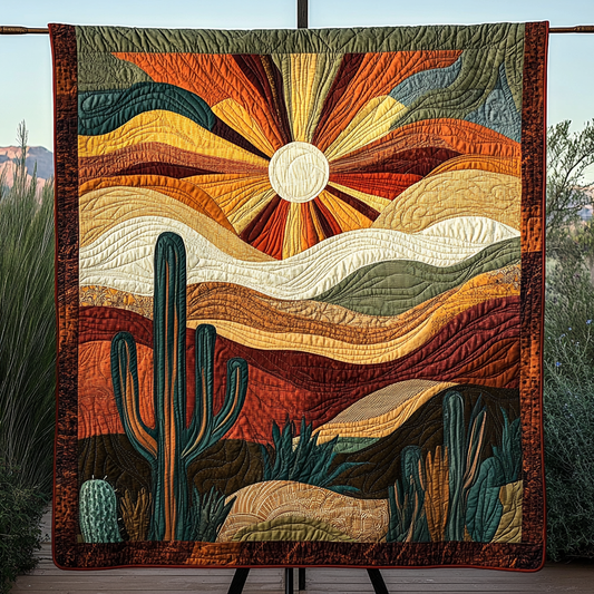 Sunlit Dunes Quilted Blanket - Baby (30" x 40")