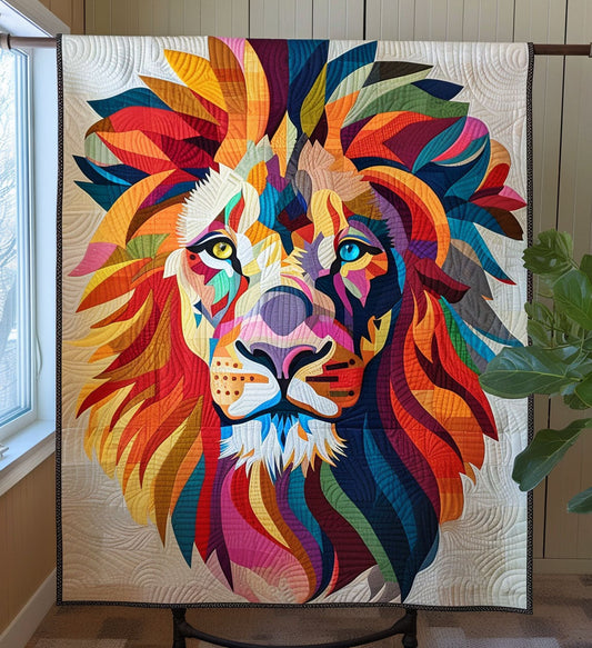 Sunlit Majesty Quilted Blanket - Throw (55" x 60")