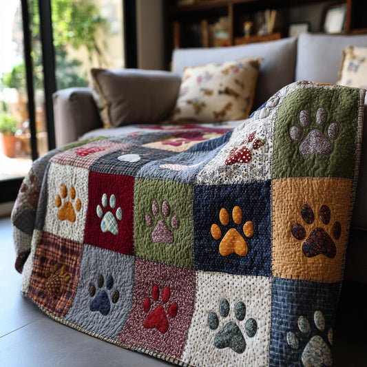 Sunny Paws Quilted Blanket - Baby (30" x 40") - Pack 1