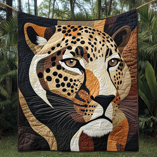 Sunset Sentinel Quilted Blanket - Throw (55" x 60")