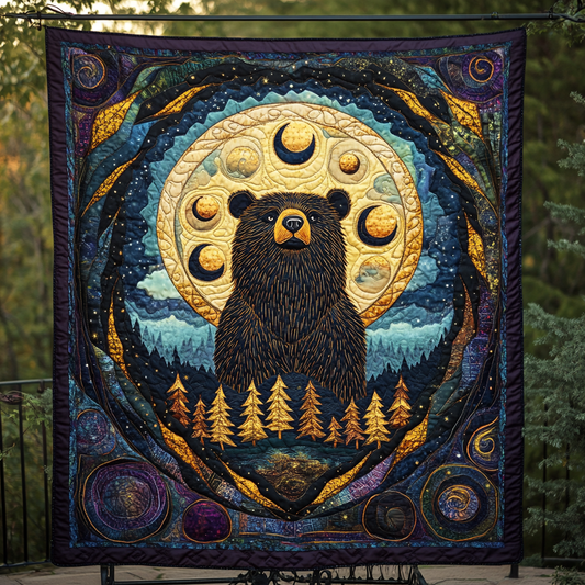 Sunset Wanderer Quilted Blanket - Throw (55" x 60")