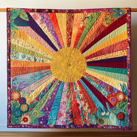 Sunshine Bliss Quilted Blanket - Baby (30" x 40")