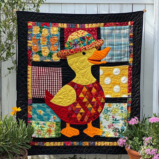Sweet Duck Day Quilted Blanket - Baby (30" x 40")