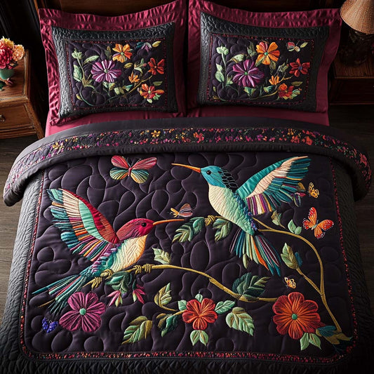 Sweet Harmony 3-Piece Quilted Bedding Set - Single (59" x 70")