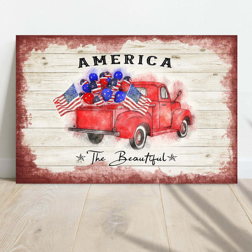 America The Beautiful Sign II