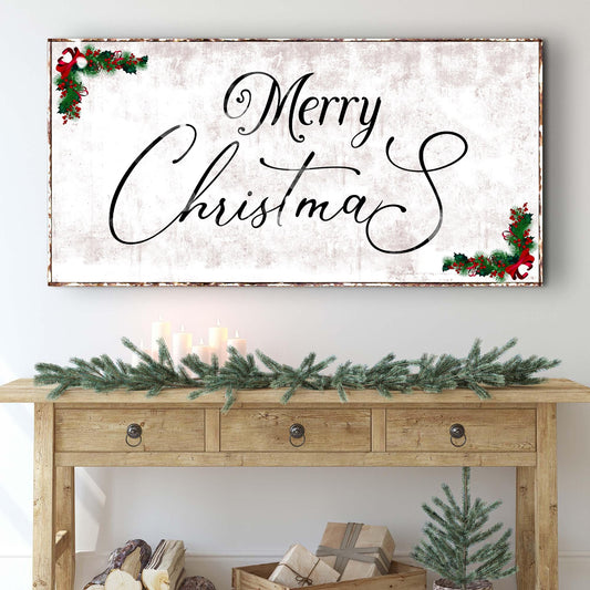 Merry Christmas Sign III (Free Shipping)