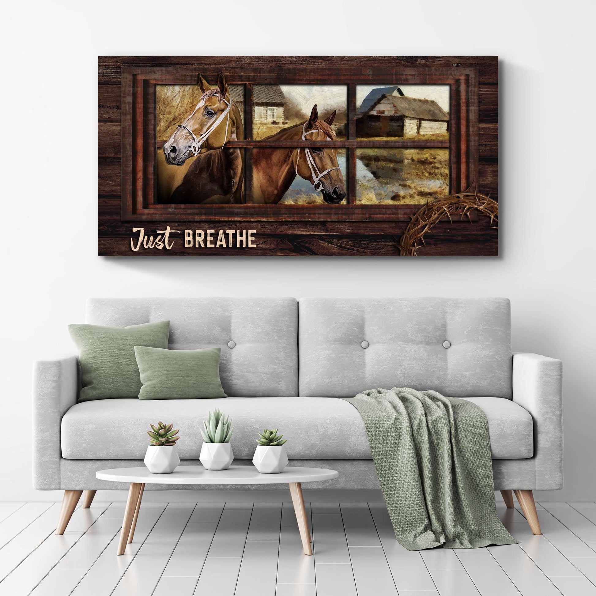 Just Breathe Sign II