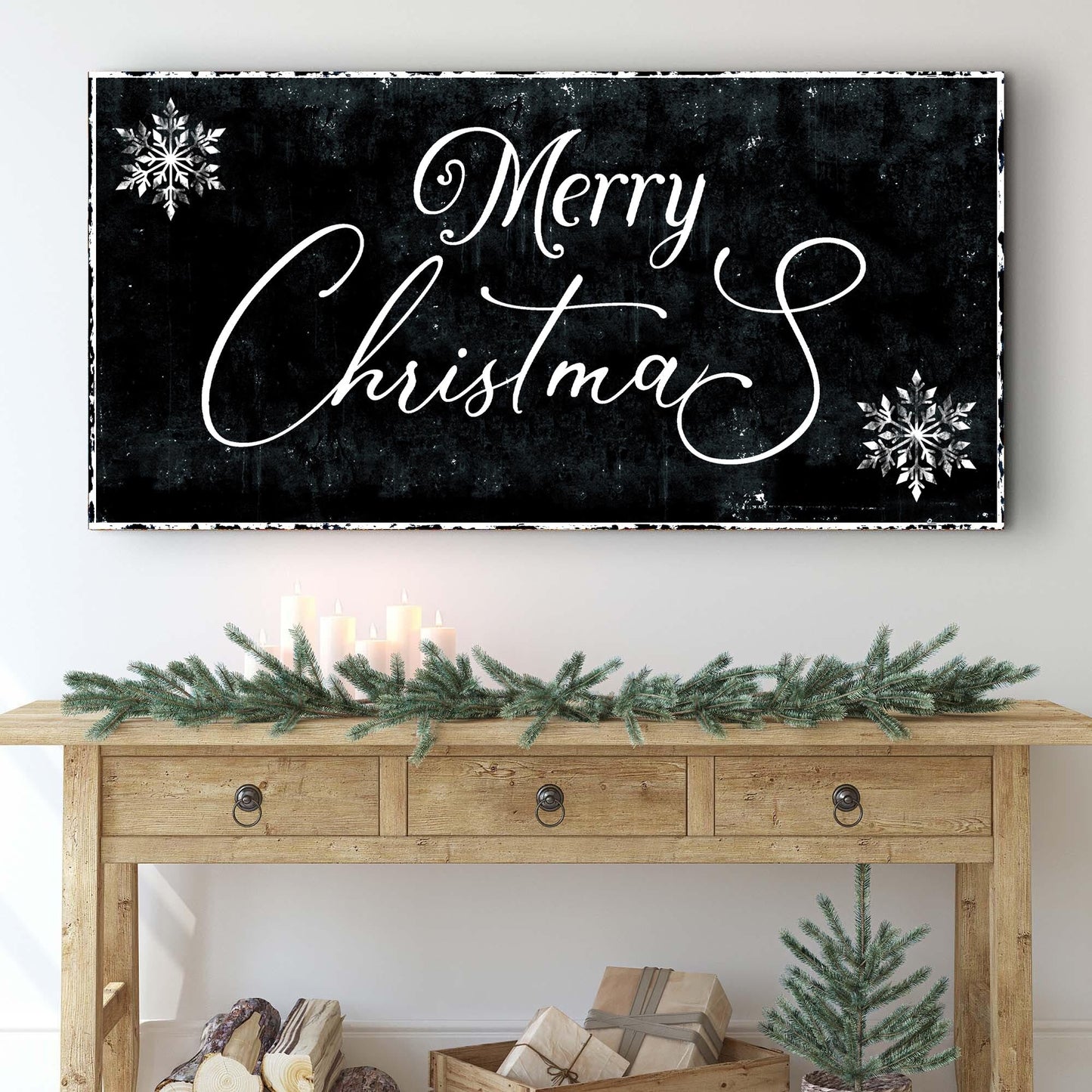 Merry Christmas Sign III (Free Shipping)