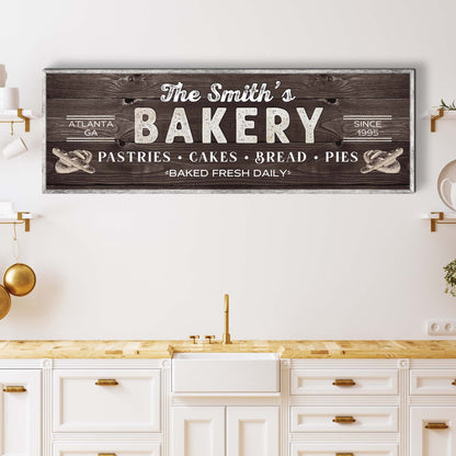Personalized Bakery Sign Farmhouse