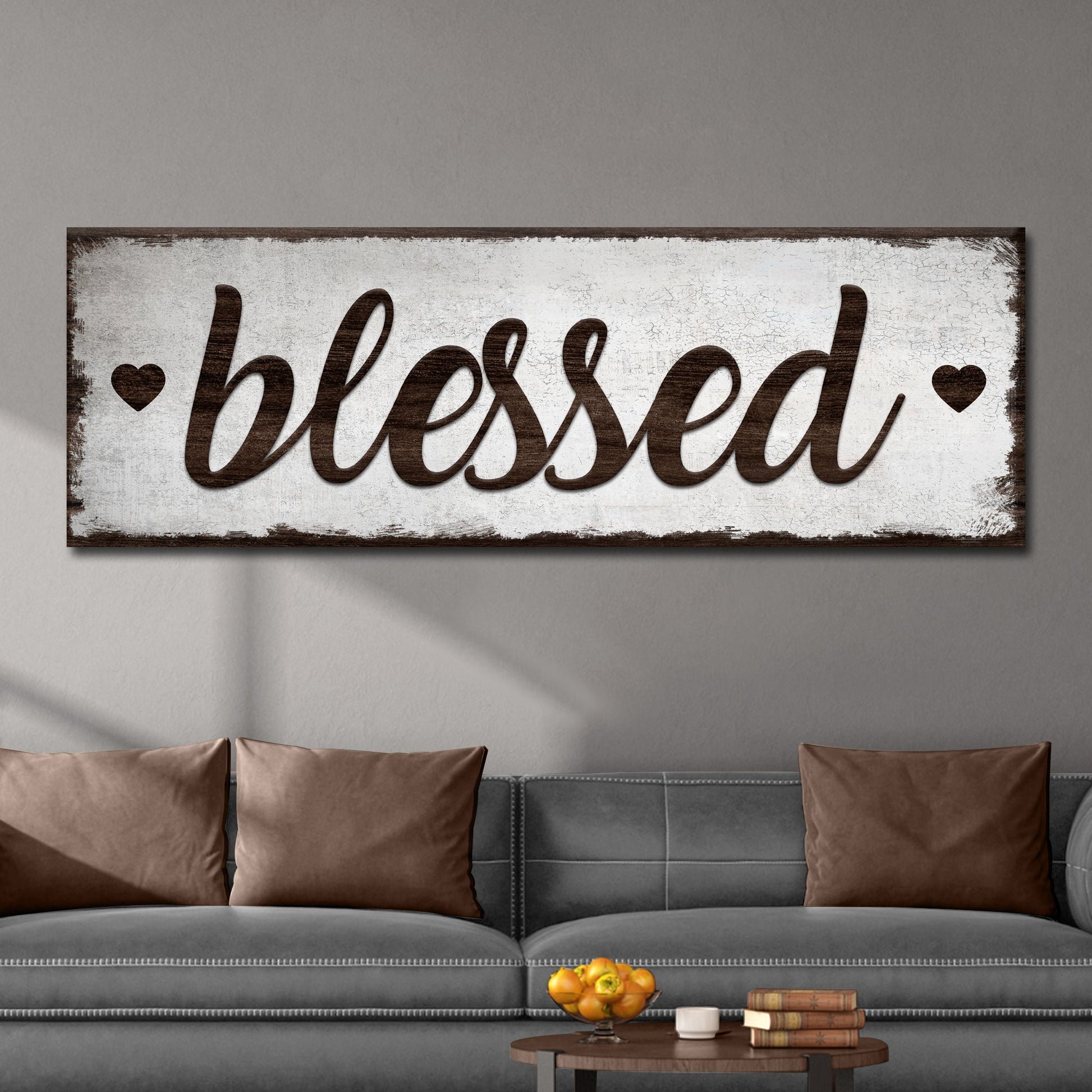 Blessed Sign - canvas