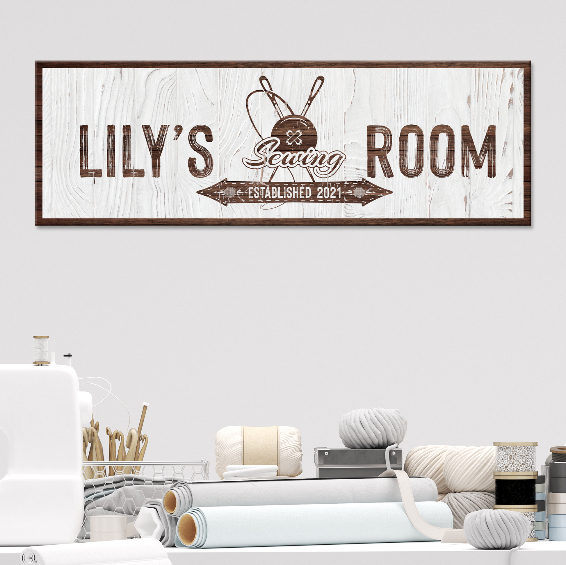 Sewing Room Sign II