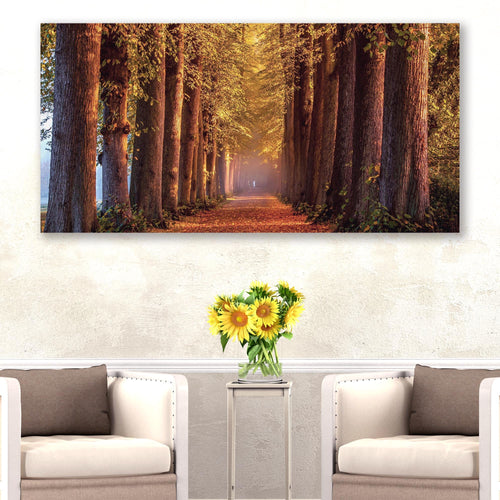 Autumn Trail Canvas Wall Art