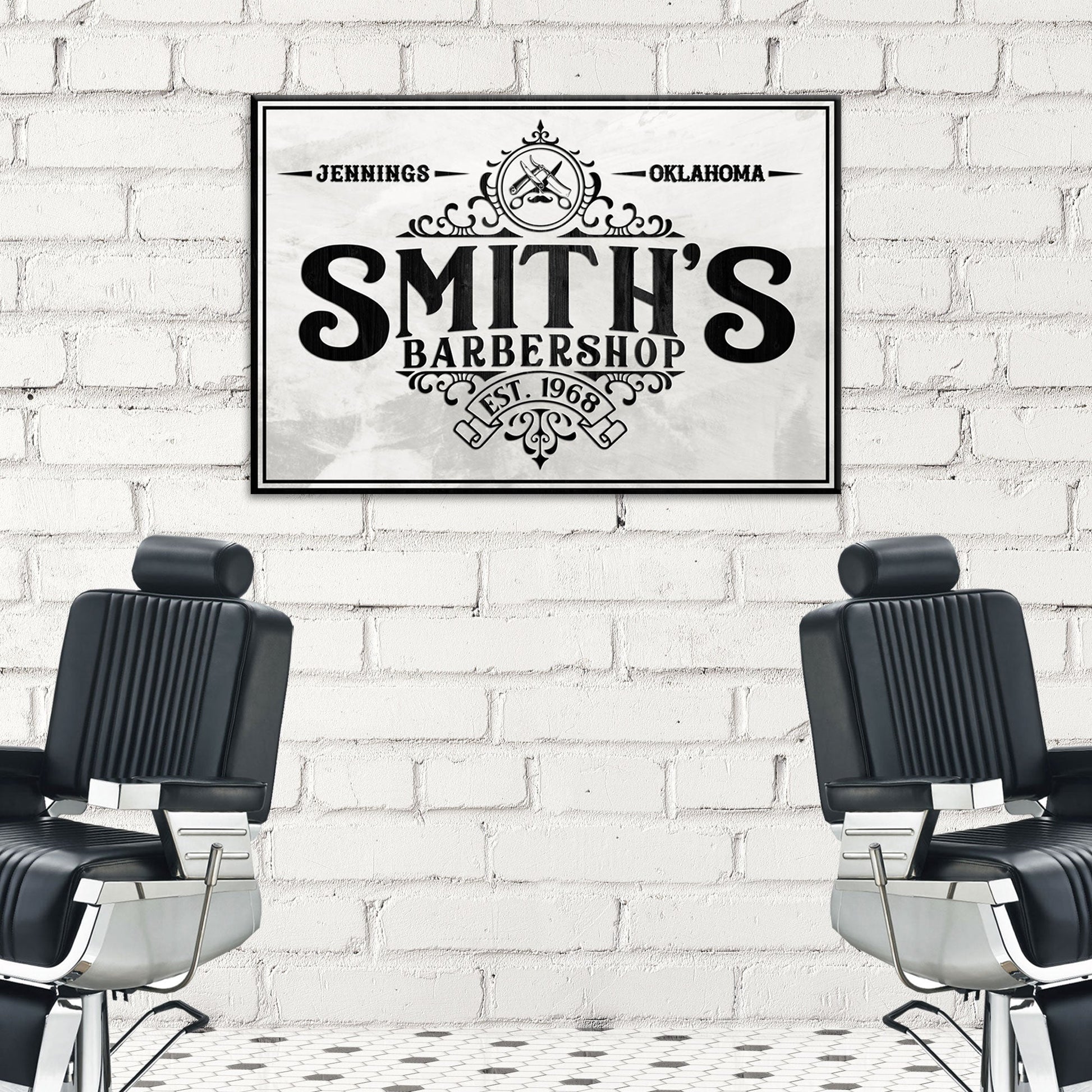 Barbershop Sign IV