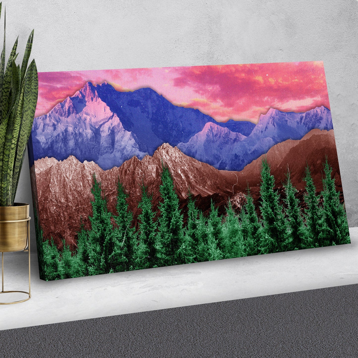 Happy Nature Canvas Wall Art