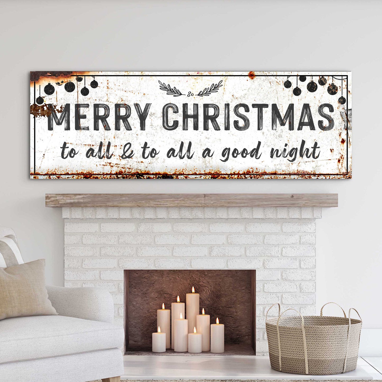 Merry Christmas To All Sign