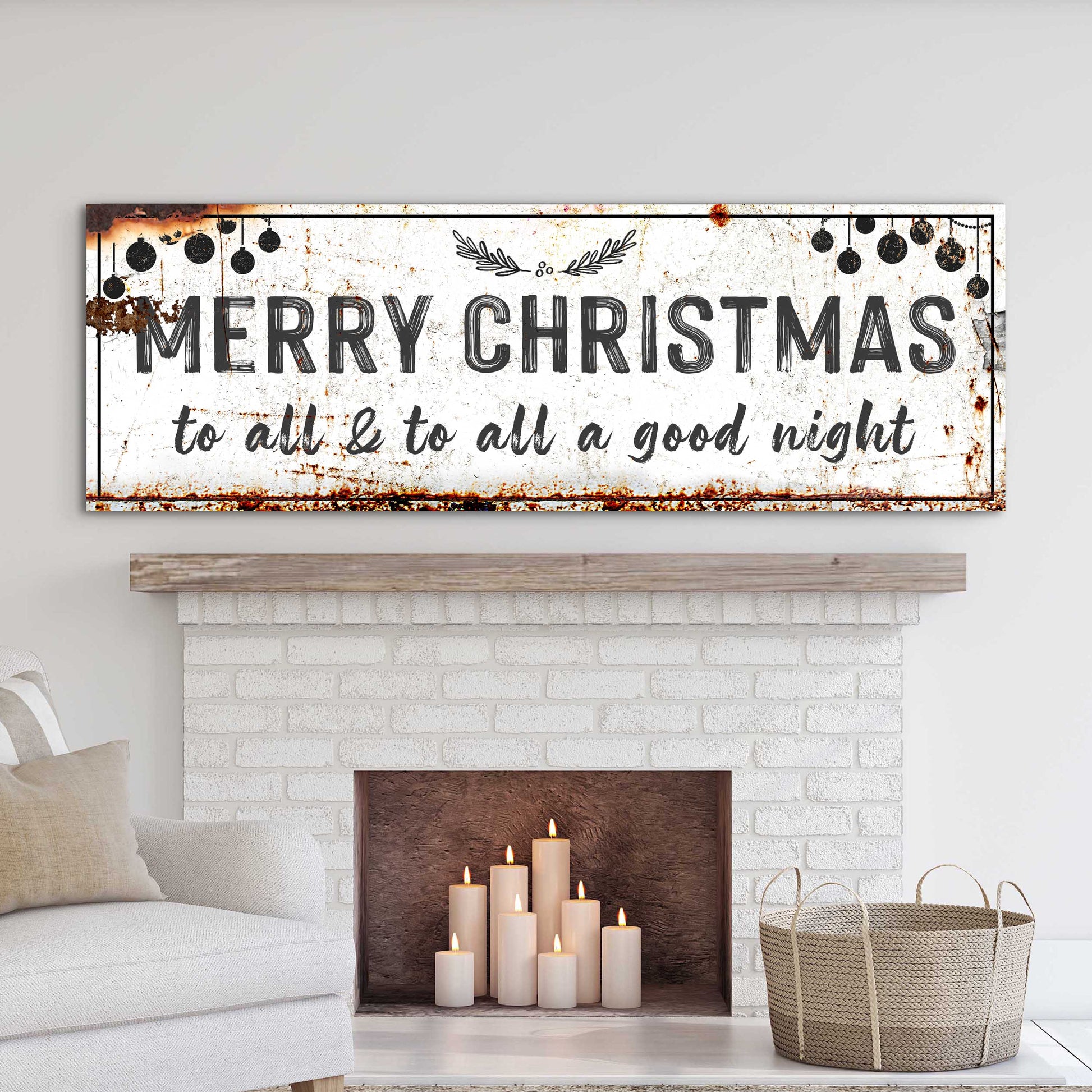 Merry Christmas To All Sign