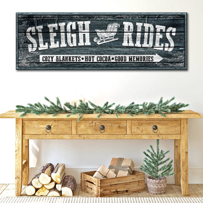 Sleigh Rides Sign