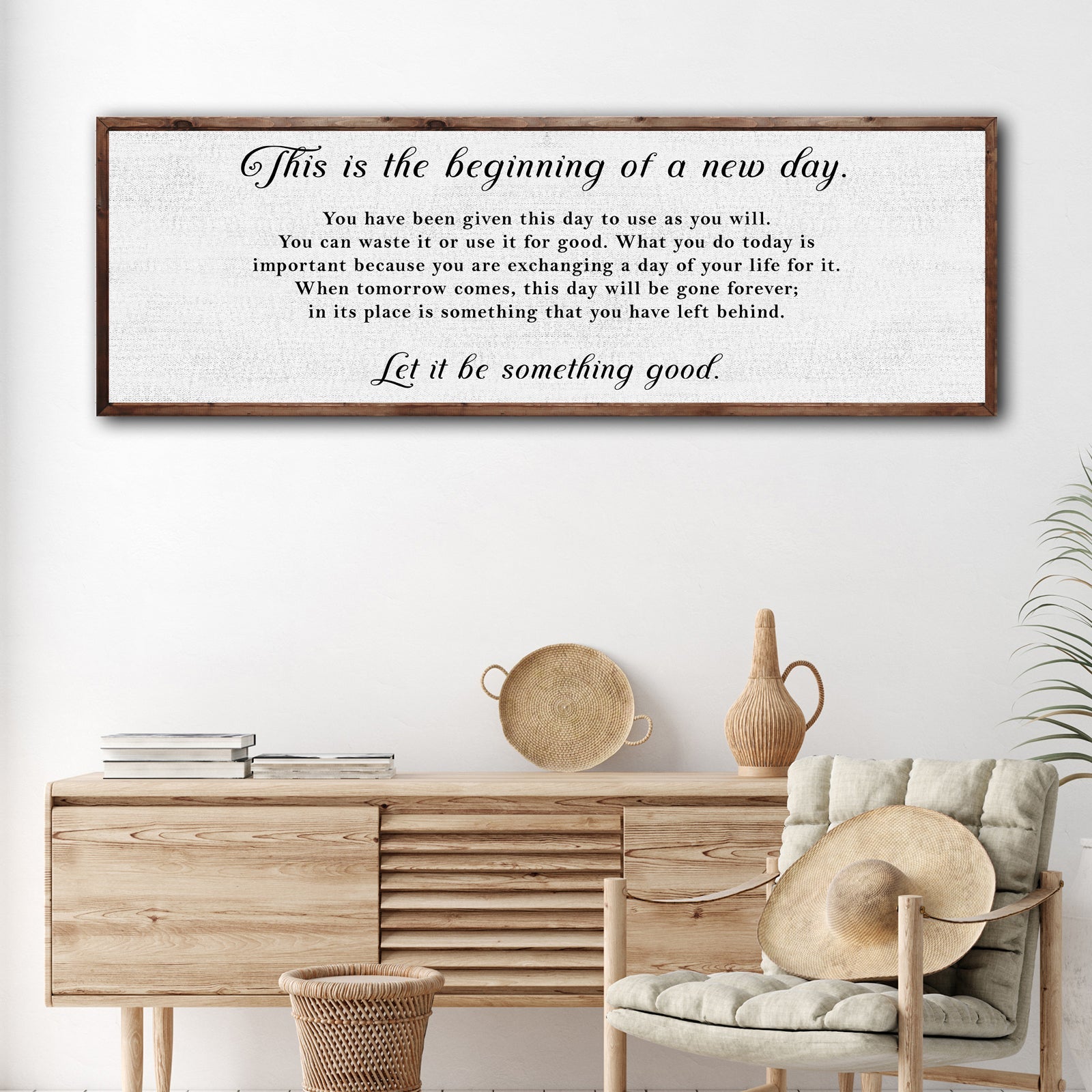 Beginning Of A New Day Sign