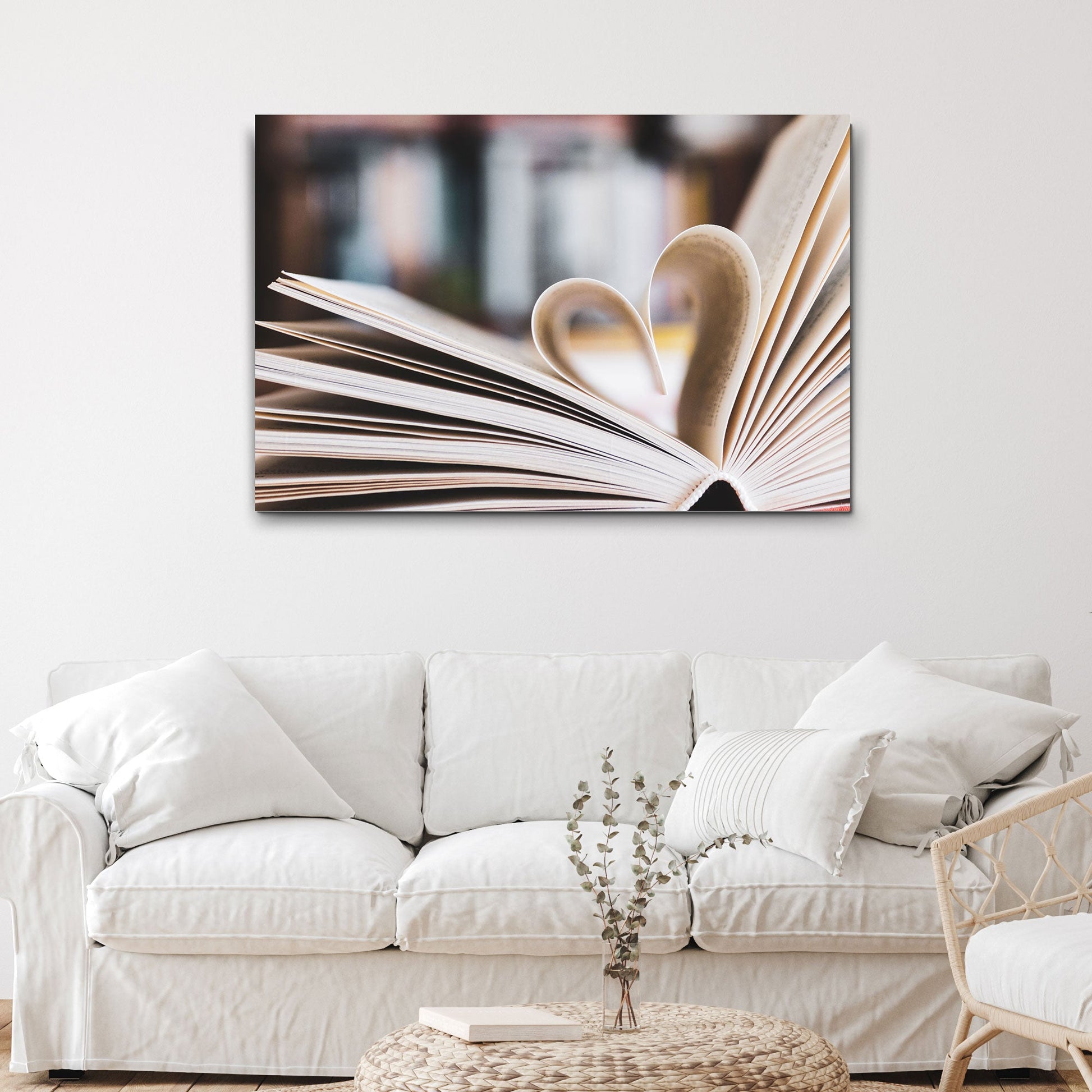 Decor Elements Book Lovers Canvas Wall Art