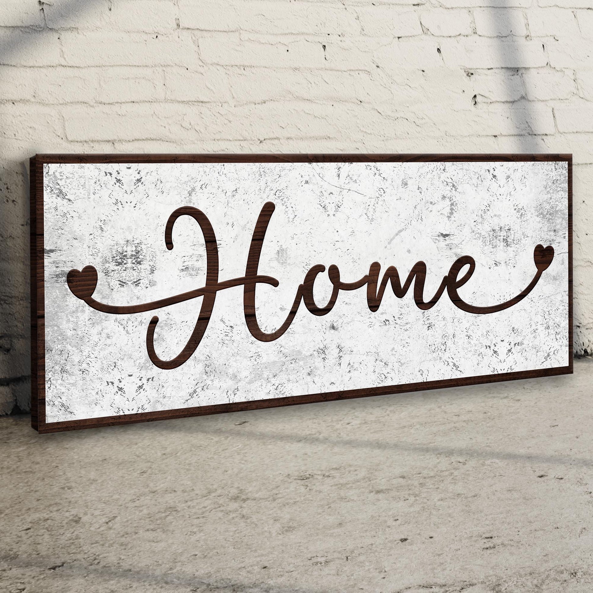 Home Sign II - canvas