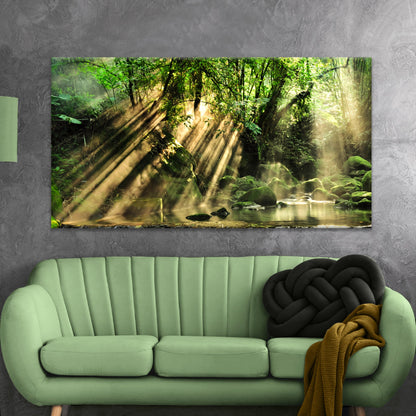 Scenic Forest Canvas Wall Art