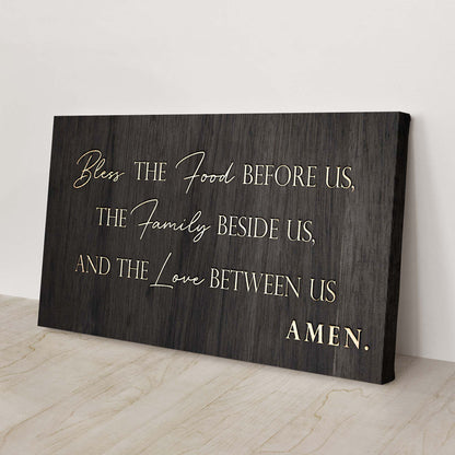Bless The Food, Family, And Love Sign II