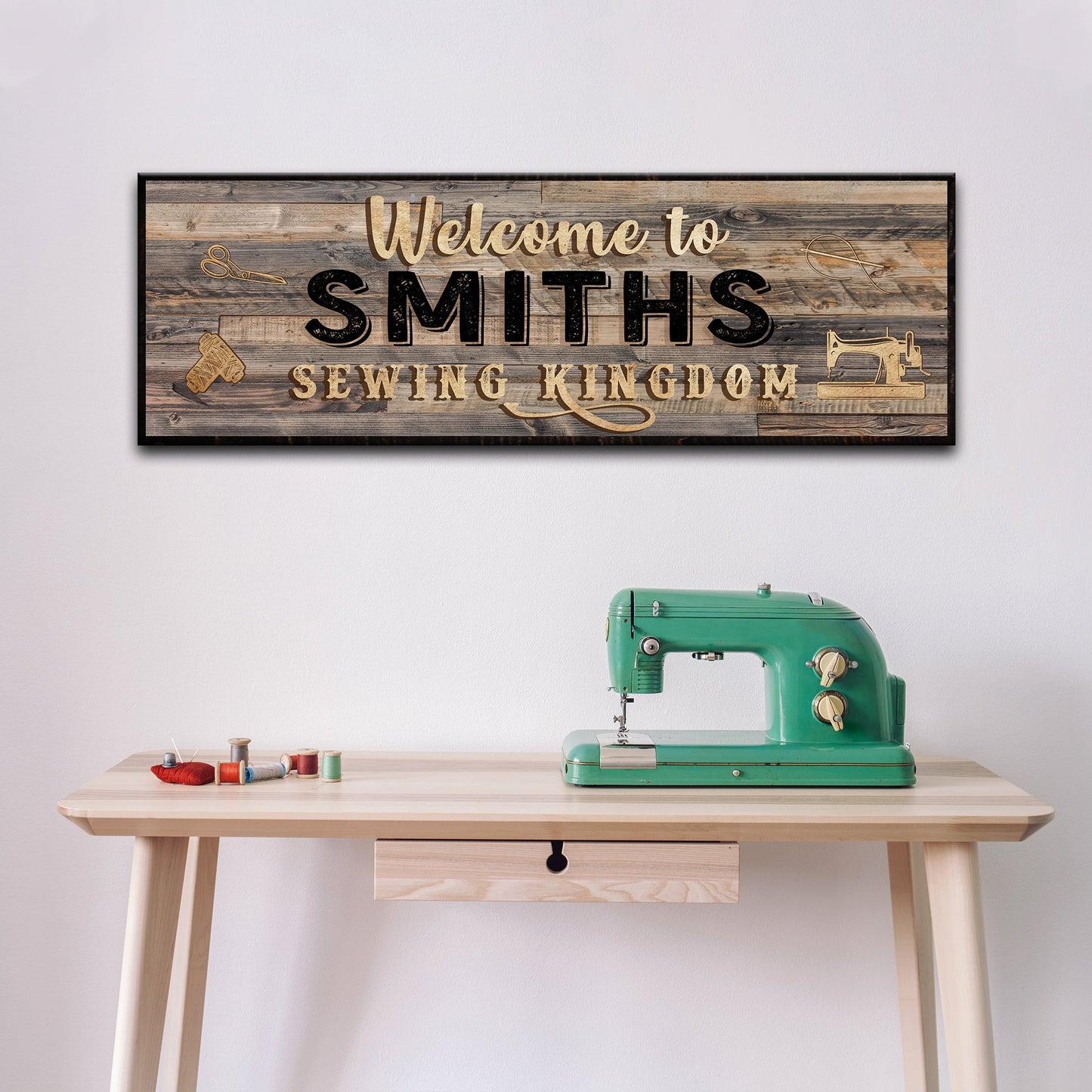 Sewing Kingdom Sign
