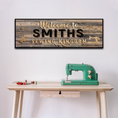 Sewing Kingdom Sign