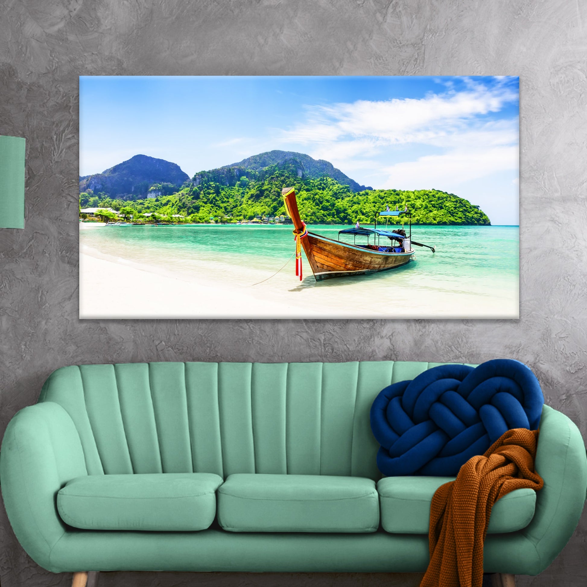 Summer Dream In Phuket Canvas Wall Art