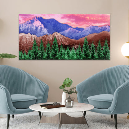 Happy Nature Canvas Wall Art
