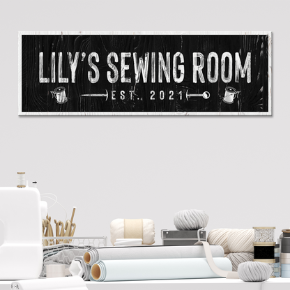 Sewing Room Sign II
