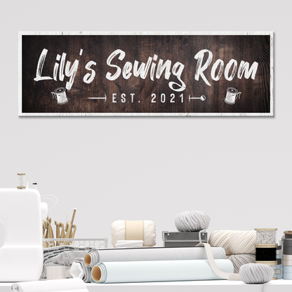 Sewing Room Sign II