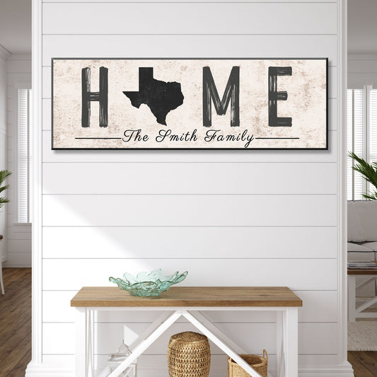 Texas Home Sign