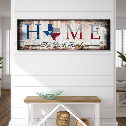 Texas Home Sign