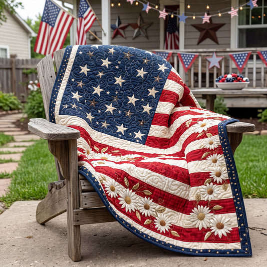 The Eternal Flag Quilted Blanket - Baby (30" x 40") - Pack 1