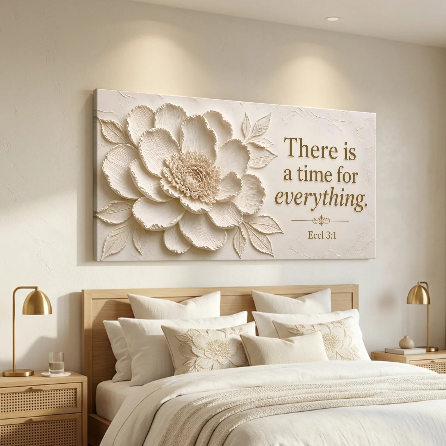 There Is a Time for Everything – Ecclesiastes 3:1 Canvas