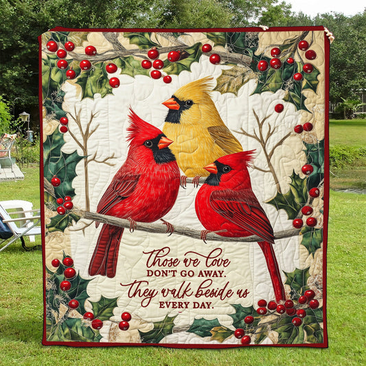 Those We Love Don't Go Away Art Quilt Hanging - Baby (30" x 40")