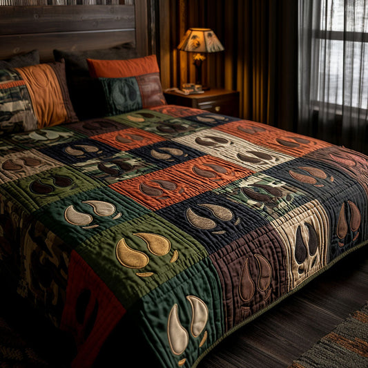 Timber Moose Comfort 3-Piece Quilted Bedding Set - Single (59" x 70")