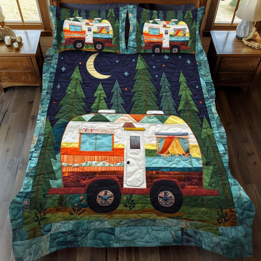 Timber Trails 3-Piece Quilted Bedding Set - Single (59" x 70")