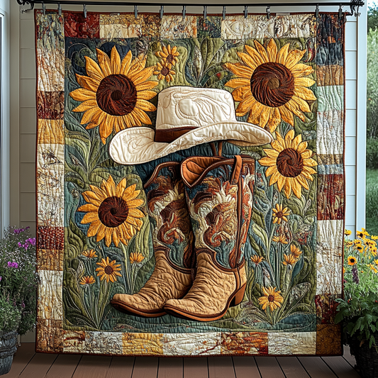 Trailblazer Steps Quilted Blanket - Throw (55" x 60")
