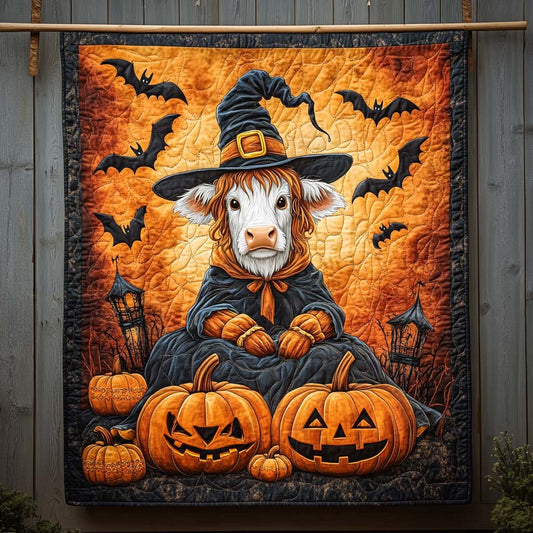 Trick or Treat Quilted Blanket - Throw (55" x 60")