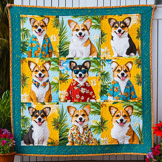 Tropical Tails Quilted Blanket - Baby (30" x 40")