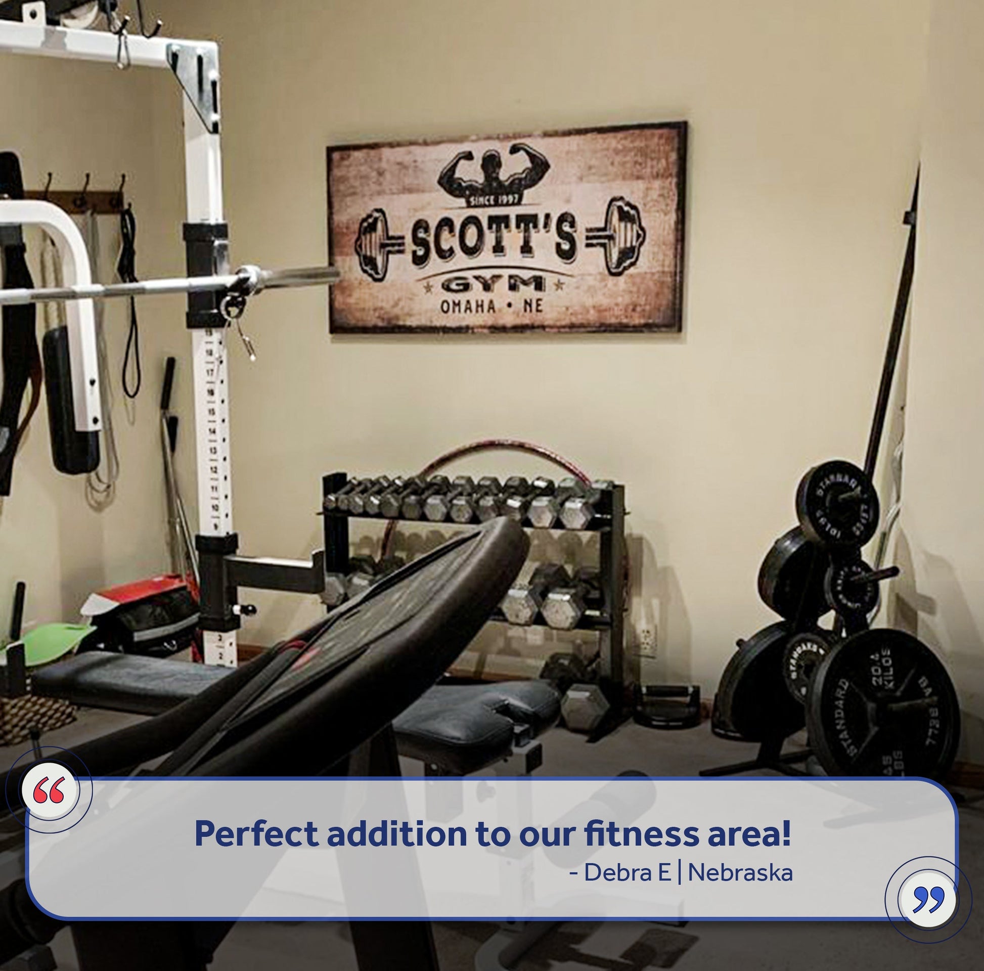 Gym Sign III - canvas