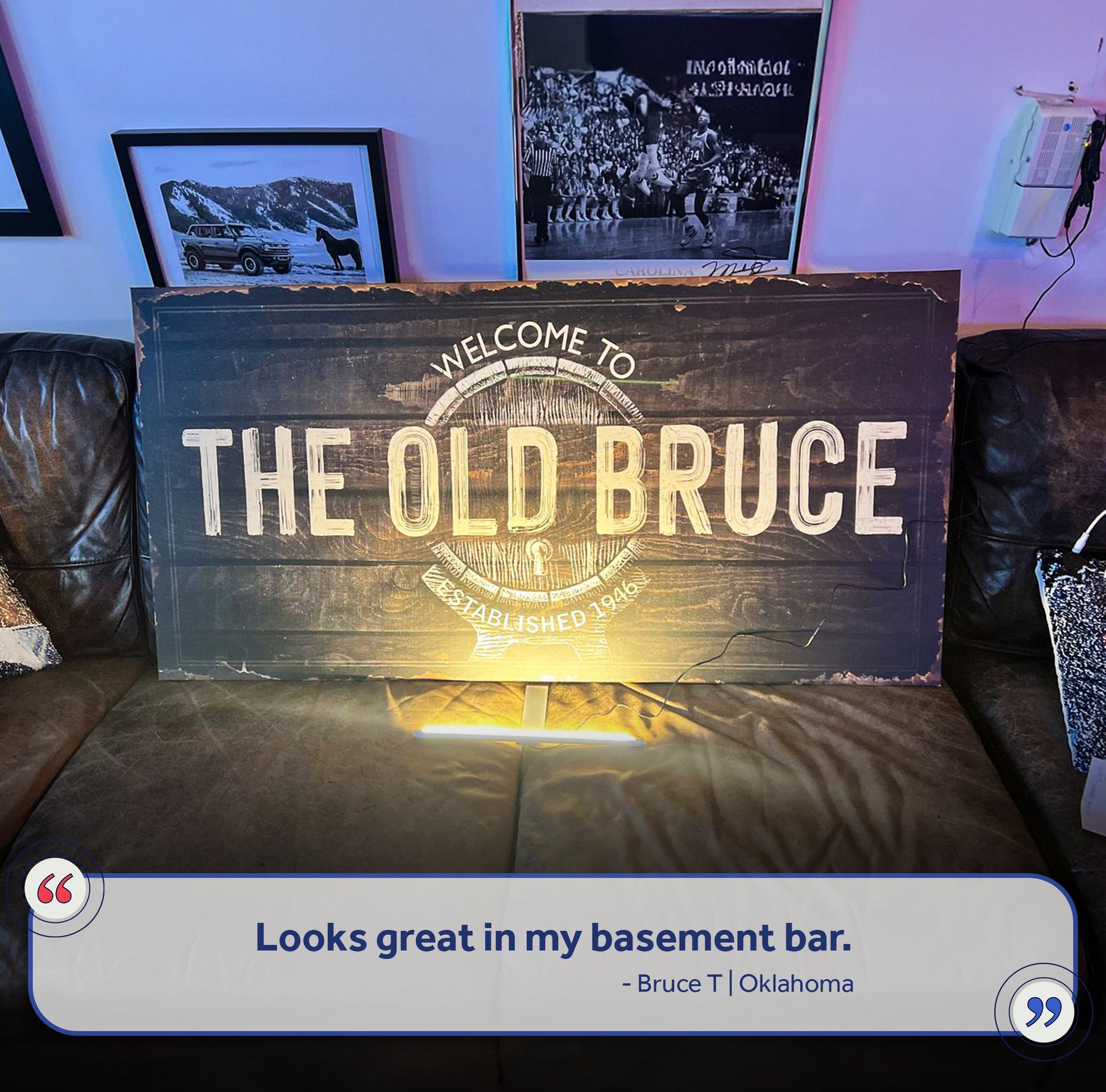 Beer Barrel Bar Sign