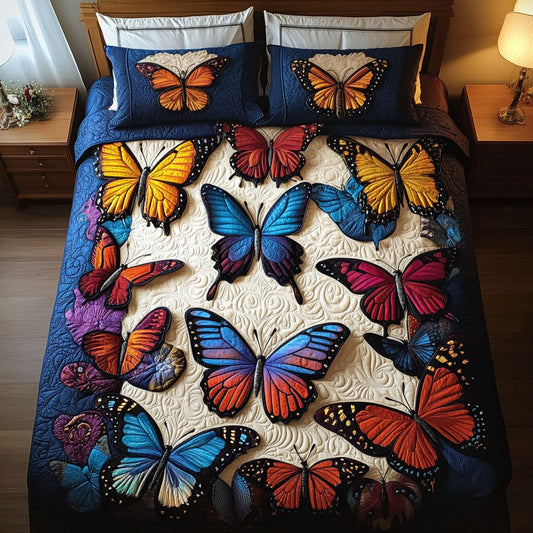 Vibrant Voyage 3-Piece Quilted Bedding Set - Single (59" x 70")